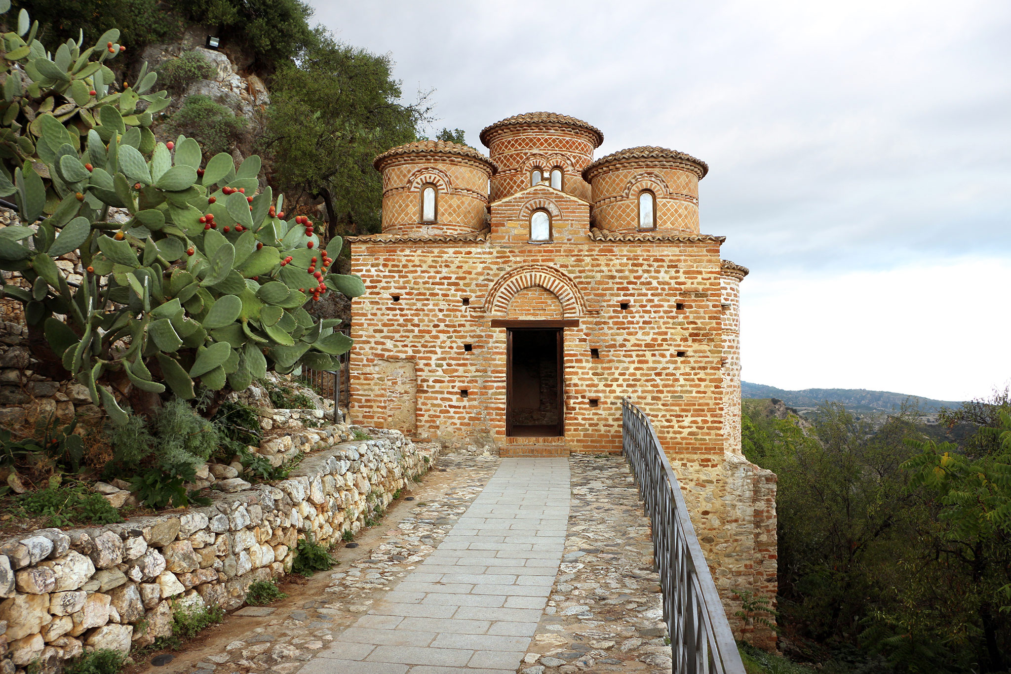 La Cattolica di Stilo, 10th century Byzantine church in Stilo, Calabria